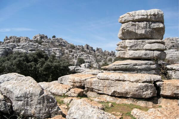 Scenic view of Antequera on a day trip from Malaga