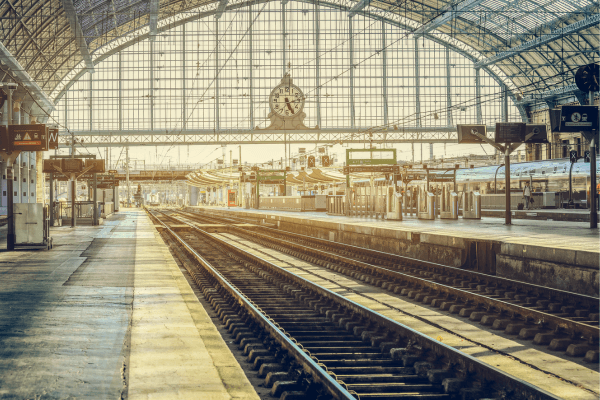 Main train stations in Malaga for subway and Cercanías