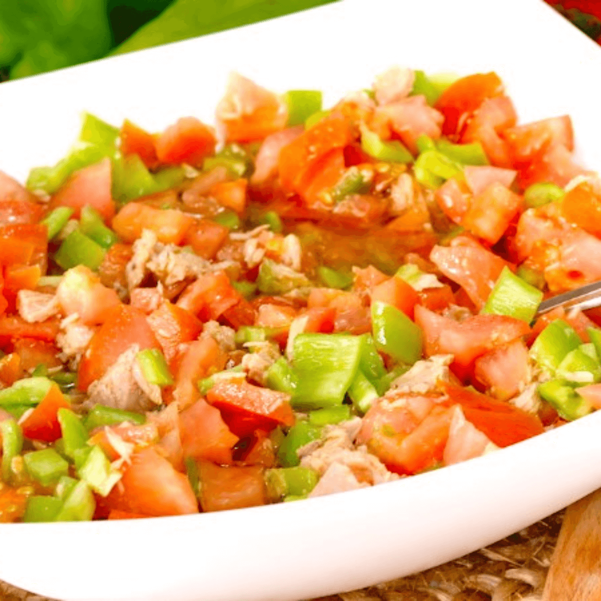 ピピラナ（野菜とツナのサラダ）の写真